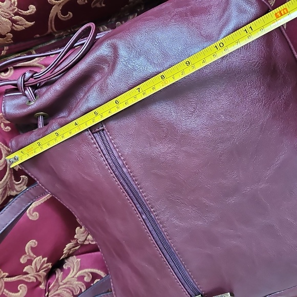 New Frye and Co. Burgundy Tote Bag - Picture 6 of 12